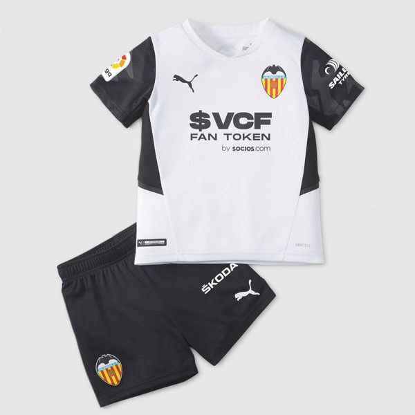 Camiseta Valencia Primera Equipación Niño 2021/2022